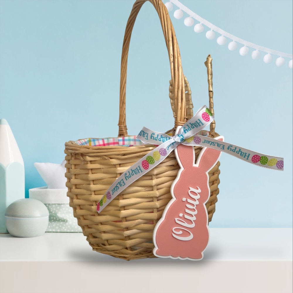 Customizable Easter Basket Tags